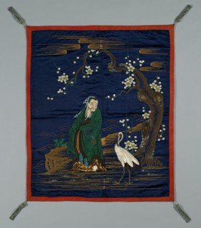 Fukusa (Gift Cover), Japan, late Edo period (1789-1868)/ Meiji period (1868-1912), 1870/95. Creator: Unknown.