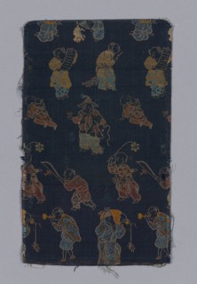 Fragment, Japan, 18th century, late Edo period (1789-1868)/ Meiji period (1868-1912). Creator: Unknown.