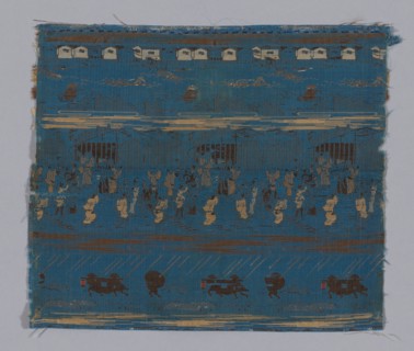 Fragment, Japan, late Edo period (1789-1868)/ Meiji period (1868-1912), 19th century. Creator: Unknown.