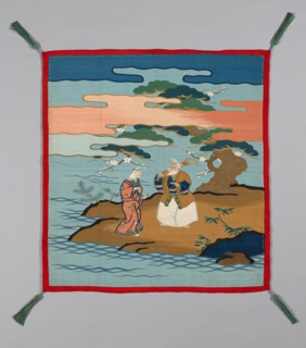 Fukusa (Gift Cover), Japan, late Edo period (1789-1868), 1801/25. Creator: Unknown.