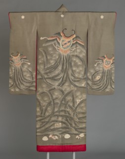 Uchikake, Japan, Meiji period (1868-1912), c. 1880. Creator: Unknown.