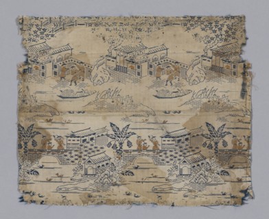 Fragment, Japan, late Edo period (1789-1868), 1800/25. Creator: Unknown.