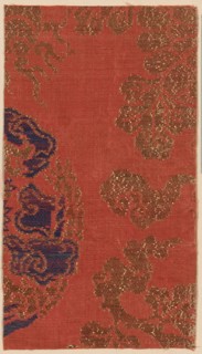 Fragment, Japan, Edo period (1615-1868)/Meiji period (1868-1912), 17th/19th century. Creator: Unknown.