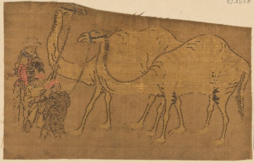 Fragment, Japan, 18th/19th century, Edo period (1615-1868)/ Meiji period (1868-1912). Creator: Unknown.
