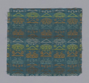 Fragment, Japan, late Edo period (1789-1868)/ Meiji period (1868-1912), 19th century. Creator: Unknown.