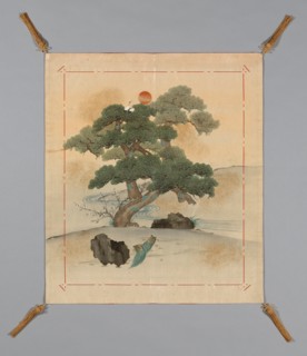Fukusa (Gift Cover), Japan, early Meiji period (1868-1912), 1868/83. Creator: Unknown.