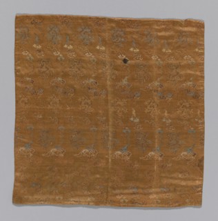 Uchishiki (Altar Cloth), Japan, late Edo period (1789-1868), 1797. Creator: Unknown.
