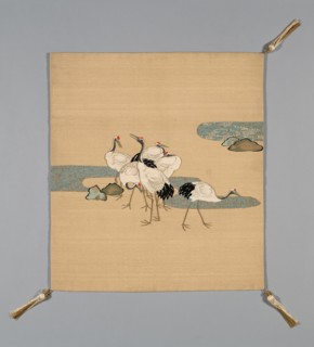 Fukusa (Gift Cover), Japan, late Edo period (1789-1868)/ Meiji period (1868-1912), 19th century. Creator: Unknown.