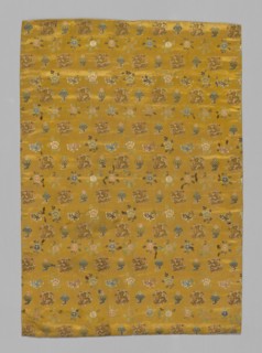 Panel (Furnishing Fabric), China, Qing dynasty(1644-1911), 1800/50. Creator: Unknown.