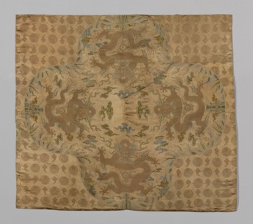Uncut Yardage (Dress Fabric), China, Kangxi period, Qing dynasty (1644-1911), 1700/25. Creator: Unknown.