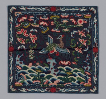 Badge, China, Qing dynasty (1644-1911), 1850/75. Creator: Unknown.