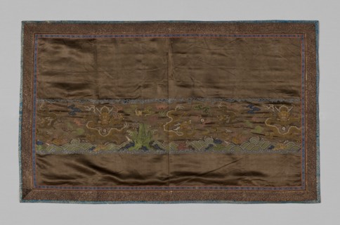 Fragment (Dress Fabric), China, Qing dynasty (1644-1911), 1800/25. Creator: Unknown.