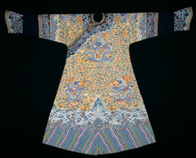 Empress' Jifu (Semiformal Court Robe), China, Qing dynasty (1644-1911), 1790/1820. Creator: Unknown.