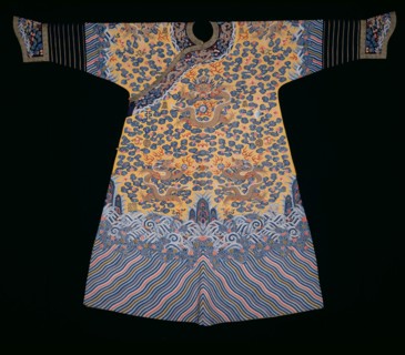 Emperor's Jifu (Semiformal Court Robe), China, Qing dynasty (1644-1911), 1790/1820. Creator: Unknown.