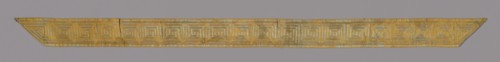Section of Border from Thanka (Religious Picture), China, 18th century, Qing dynasty (1644-1911). Creator: Unknown.