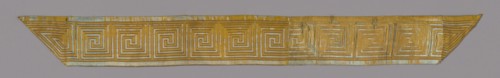 Section of Border from Thanka (Religious Picture), China, 18th century, Qing dynasty (1644-1911). Creator: Unknown.