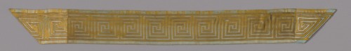 Section of Border from Thanka (Religious Picture), China, 18th century, Qing dynasty (1644-1911). Creator: Unknown.