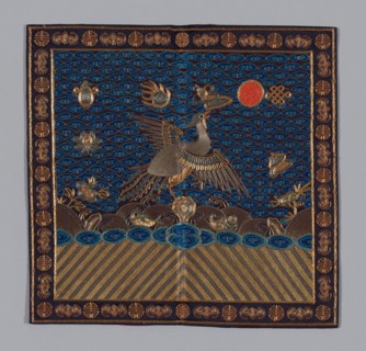 Man's Court Badge, China, 1880/1900, Qing dynasty (1644-1911). Creator: Unknown.