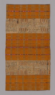 Woman's Ceremonial Skirt (tapis), Sumatra, 19th century. Creator: Unknown.