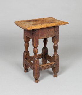 Joint Stool, 1680/1710. Creator: Unknown.