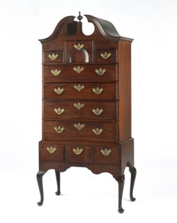 High Chest of Drawers, 1750/70. Creator: Unknown.