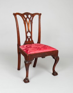 Side Chair, 1755/75. Creator: Unknown.