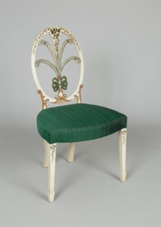Side Chair, c. 1796. Creator: Unknown.