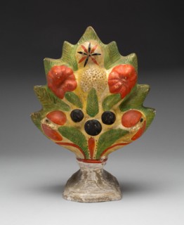 Fruit sculpture, 1800/1900. Creator: Unknown.