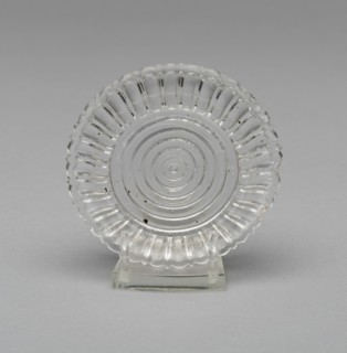 Cup plate, 1840-1850. Creator: Unknown.