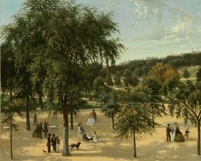 Boston Common, 1850/63. Creator: Unknown.