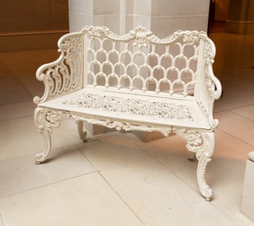 Settee, 1850-1900. Creator: Unknown.