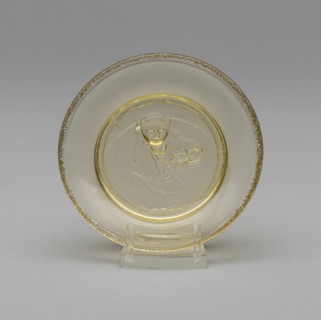 Toy plate, c. 1850. Creator: Unknown.