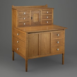 Sewing Desk, 1860/70. Creator: Unknown.