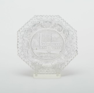 Cup plate, 1835/38. Creator: Unknown.