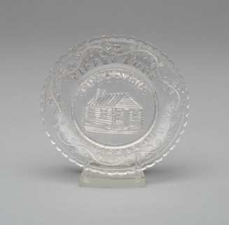 Cup plate, c. 1840. Creator: Unknown.