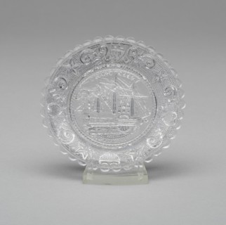 Cup plate, 1835/38. Creator: Unknown.