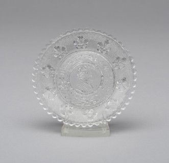 Cup plate, c. 1835. Creator: Unknown.