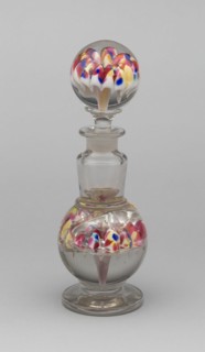 Bottle with stopper, c. 1900. Creator: Unknown.