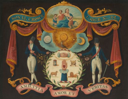 Emblems for Royal Crown Lodge No. 22, 1810/15. Creator: Unknown.