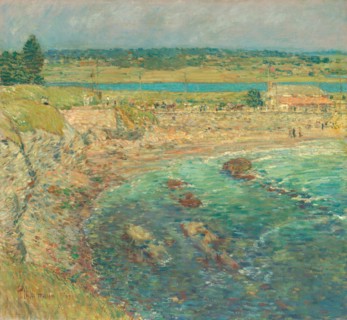 Bailey's Beach, Newport, Rhode Island, USA, 1901.  Creator: Frederick Childe Hassam.