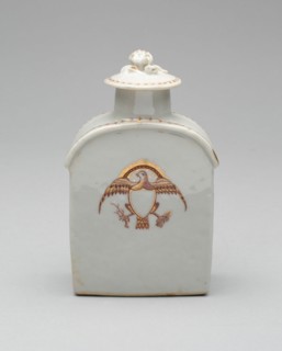 Tea Caddy with Cover, c. 1795. Creator: Unknown.