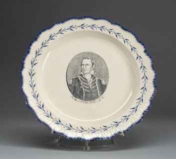 Plate, c. 1790. Creator: Unknown.