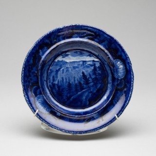 Plate, c. 1825. Creator: Unknown.