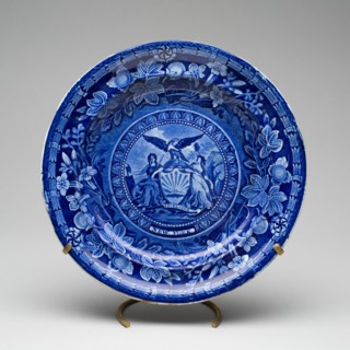 Plate, c. 1829. Creator: Unknown.