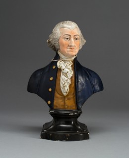 Bust of George Washington, 1818. Creator: Enoch Wood & Sons.