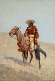 A Mexican Vaquero, 1890. Creator: Frederic Remington.