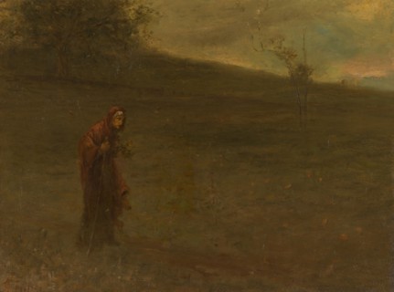 The Gatherer of Simples, c. 1880. Creator: George Fuller.