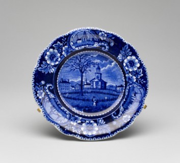 Plate, 1827/36. Creator: James and Ralph Clews.