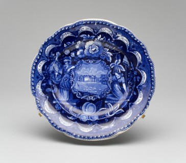Plate, c. 1826. Creator: James and Ralph Clews.
