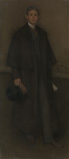 Arrangement in Flesh Color and Brown: Portrait of Arthur Jerome Eddy, 1894. Creator: James Abbott McNeill Whistler.